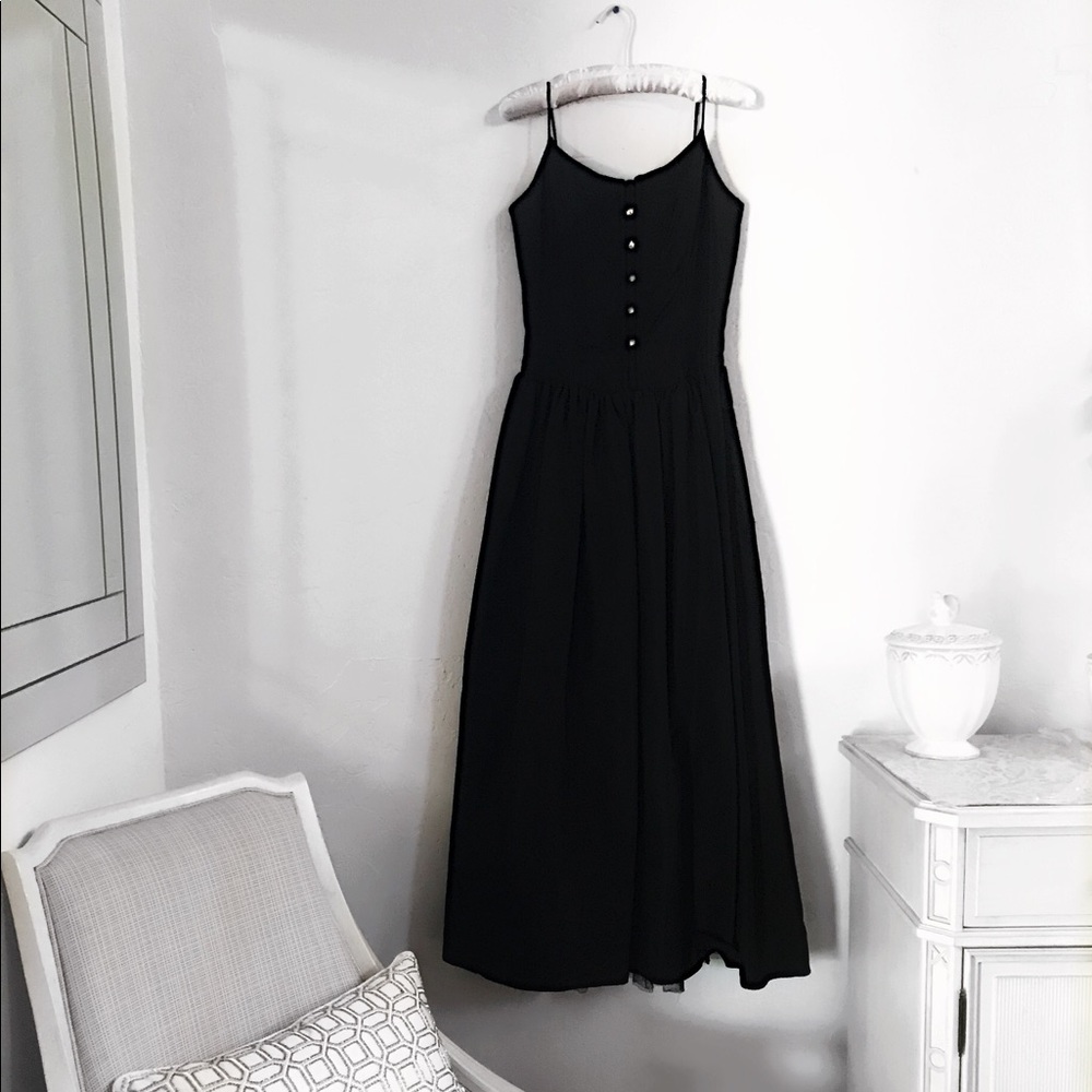 Vintage 90s prom dress with corset bodice